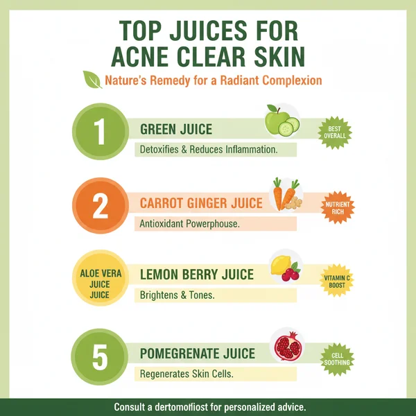 best juice for acne - delicious homemade recipe photo