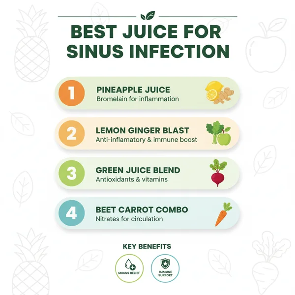 best juice for sinus infection - delicious homemade recipe photo