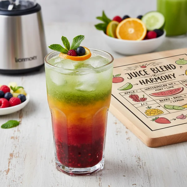 fruit juice combination chart - delicious homemade recipe photo