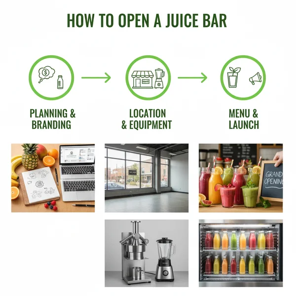 how to open a juice bar - delicious homemade recipe photo