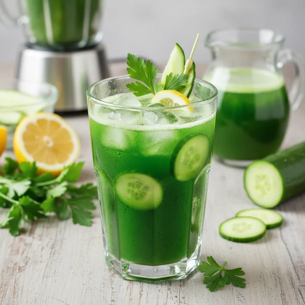 parsley juice for kidney detox - delicious homemade recipe photo