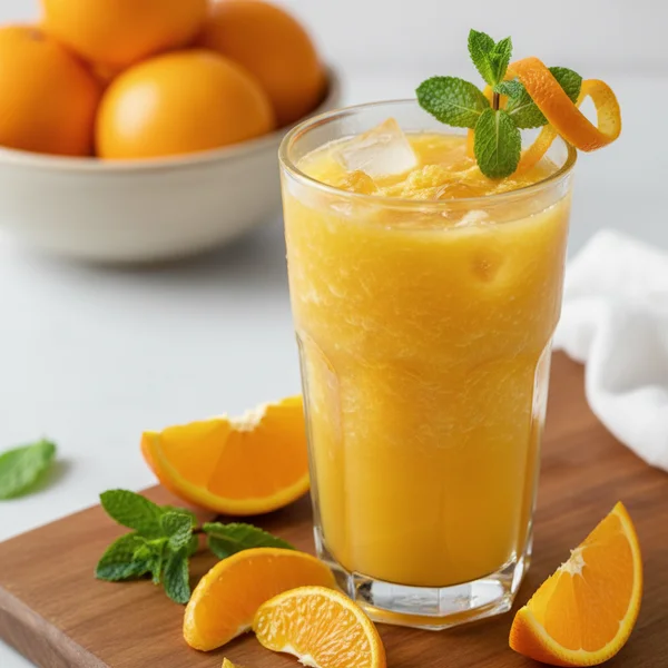 what is pulp in orange juice - delicious homemade recipe photo