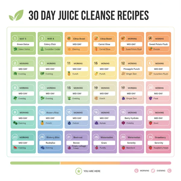 30 day juice cleanse recipes - delicious homemade recipe photo