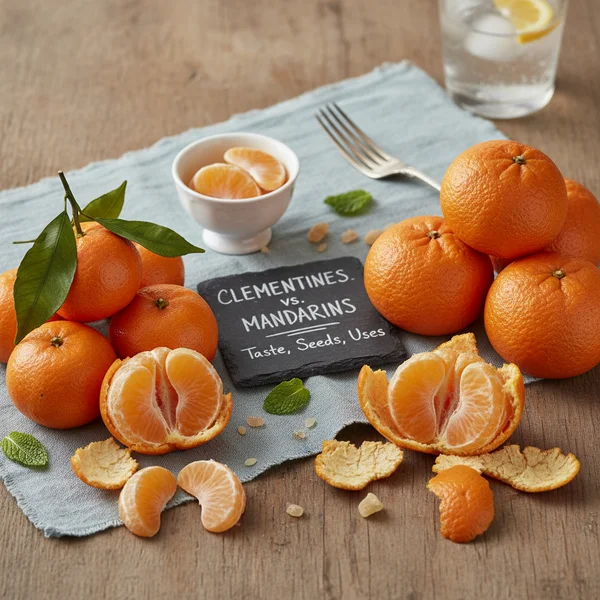 are clementines and mandarins the same - delicious homemade recipe photo