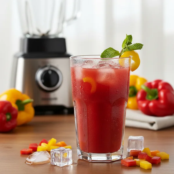 bell pepper juice recipe - delicious homemade recipe photo