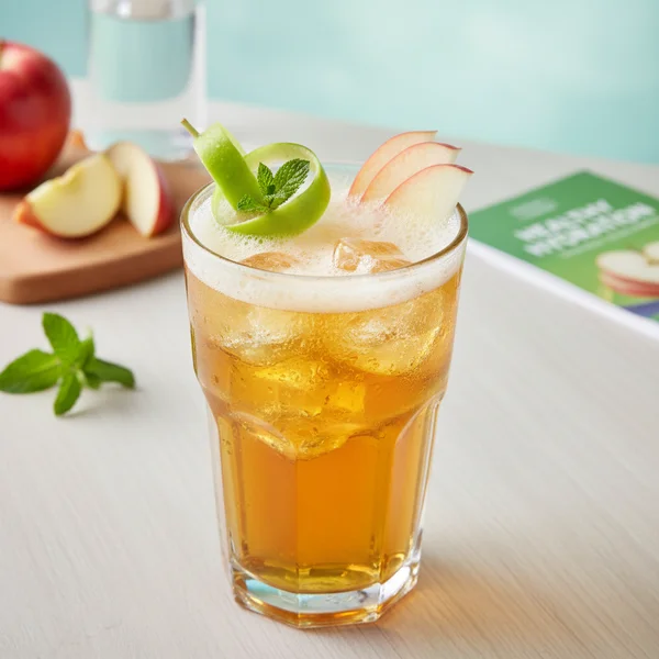 benefits of drinking apple juice - delicious homemade recipe photo