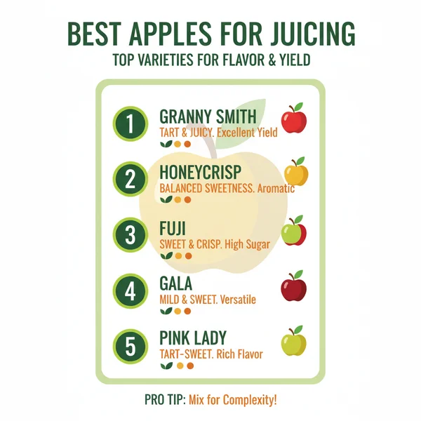 best apples for juicing - delicious homemade recipe photo