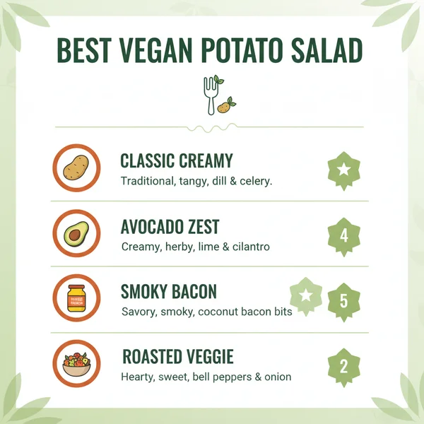 best vegan potato salad - delicious homemade recipe photo
