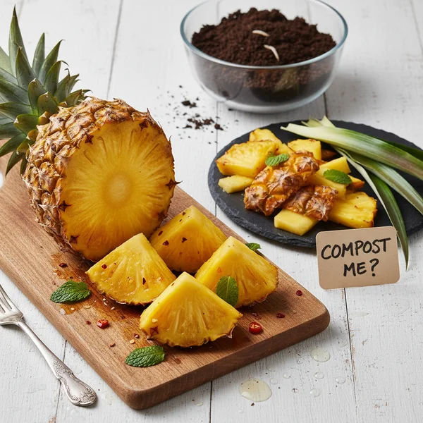 can you compost pineapple - delicious homemade recipe photo