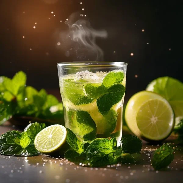 can you juice mint - delicious homemade recipe photo