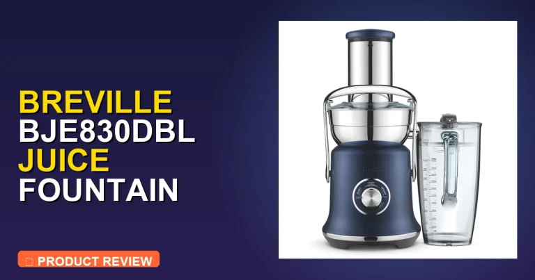 Breville Cold Press Juicer: BJE830DBL Cold XL Honest Review & Verdict