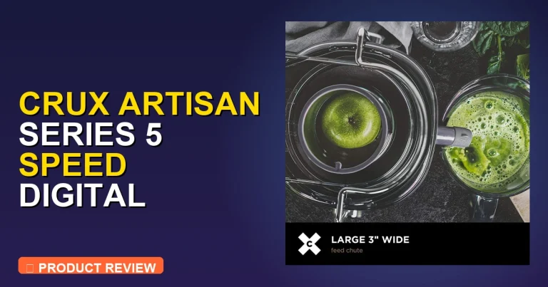 CRUX Artisan Series 5 Speed Digital Review: Pros, Cons & Verdict