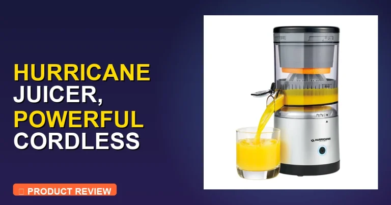 Juicer As Seen on Tv: Hurricane Juicer Review – Pros, Cons & Verdict