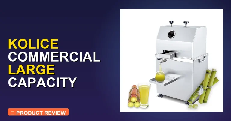 Honest Kolice Commercial Sugarcane Juicer Machine for Sale Review