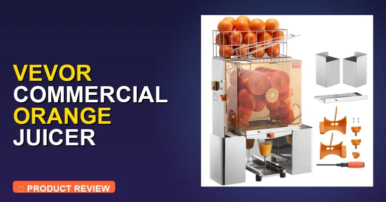 VEVOR Commercial Orange Juicer Machine Review: Pros, Cons & Verdict