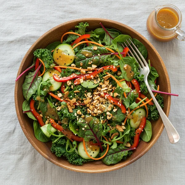 honey soy salad dressing - delicious homemade recipe photo