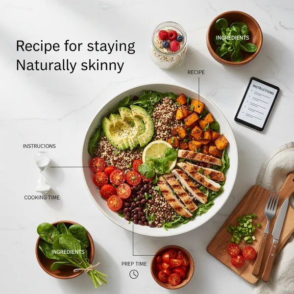 how do people stay skinny - delicious homemade recipe photo