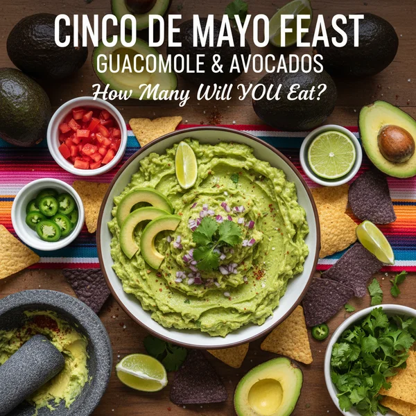 how many avocados are eaten on cinco de mayo - delicious homemade recipe photo
