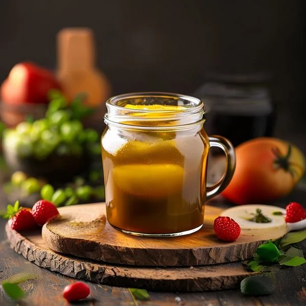 how to store cold pressed juice - delicious homemade recipe photo