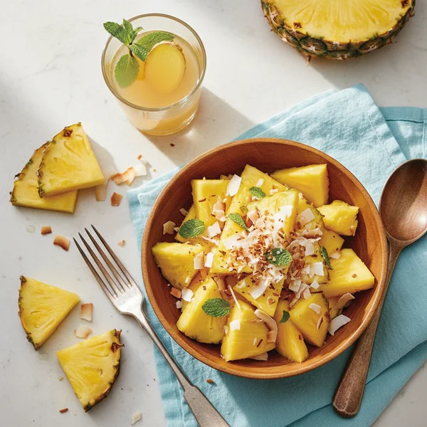 is pineapple good for constipation - delicious homemade recipe photo