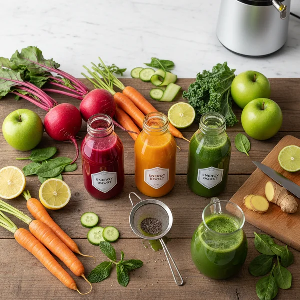 juicing recipes for energy - delicious homemade recipe photo