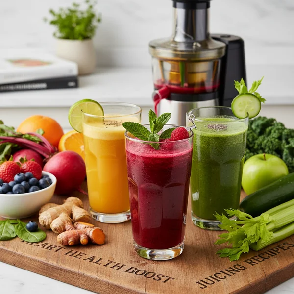 juicing recipes for heart health - delicious homemade recipe photo