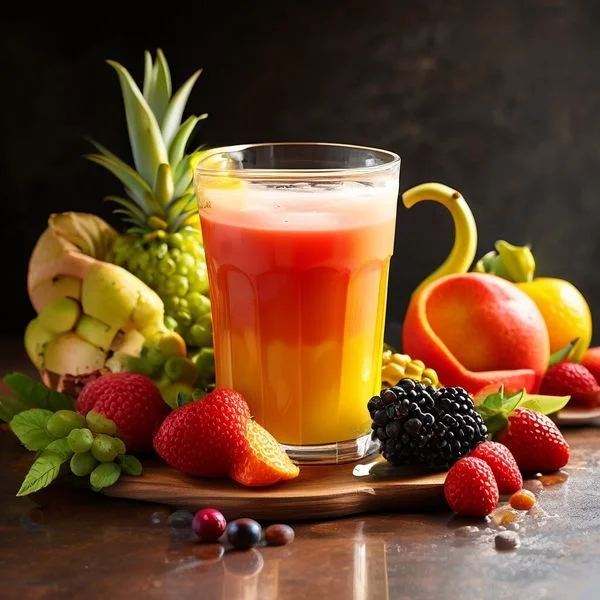 list of fruit juice - delicious homemade recipe photo