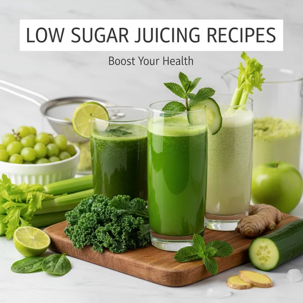 low sugar juicing recipes - delicious homemade recipe photo