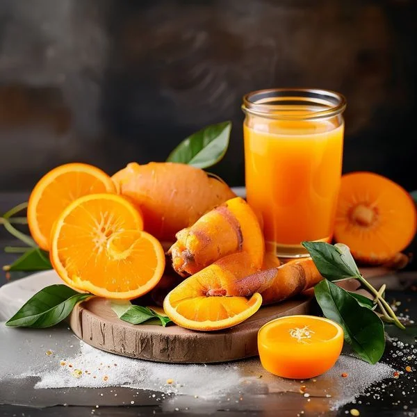 orange juice sweet potatoes - delicious homemade recipe photo