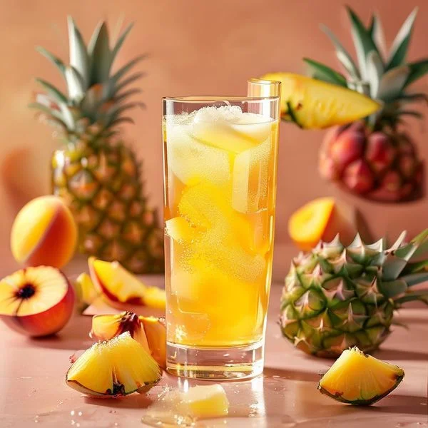 peach schnapps and pineapple juice - delicious homemade recipe photo