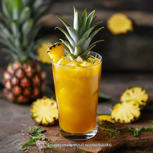pineapple celery juice weight loss - delicious homemade recipe photo