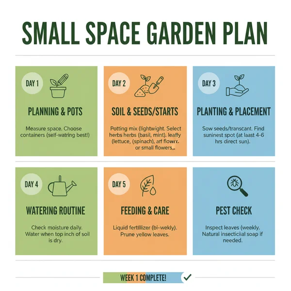 plants for small spaces - delicious homemade recipe photo
