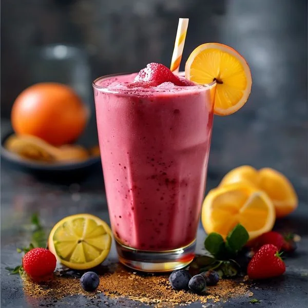 smoothie for a cold - delicious homemade recipe photo