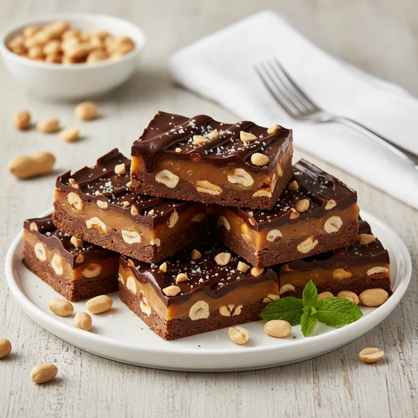snickers protein bar recipe - delicious homemade recipe photo
