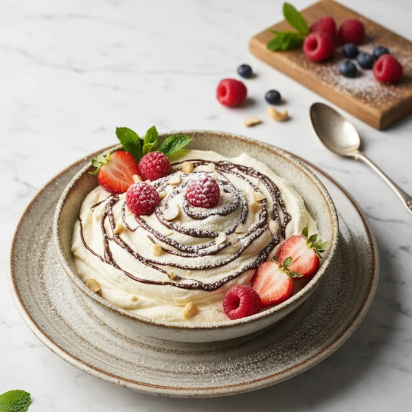 sweet cashew cream recipe - delicious homemade recipe photo