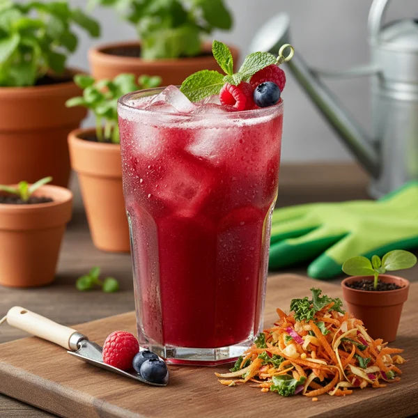 using juice pulp as fertilizer - delicious homemade recipe photo