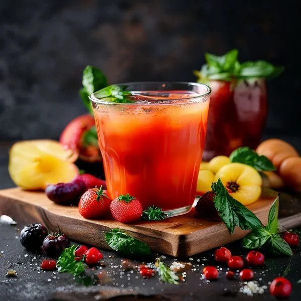 what is raw juice - delicious homemade recipe photo